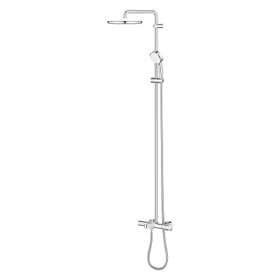 Душевая система Grohe Tempesta Cosmopolitan System 250 с термостатом, хром (26672000)