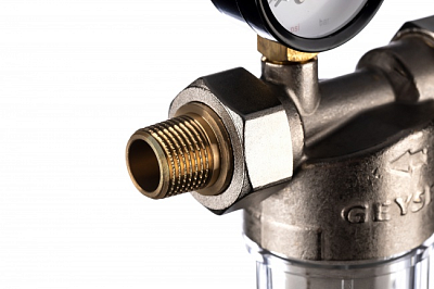 Фильтр Гейзер Бастион 112 - 1/2 с манометром