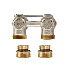 Узел нижнего подключения Royal Thermo угловой 1/2х3/4EK