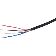 Соединительный кабель сервопривода Stout со штепсельным соединением 1м., 4 жилы (4х0,75мм)