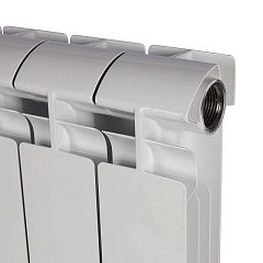 Биметаллический секционный радиатор отопления Stout Alpha 350 / 6 секций