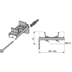 Крепление WALLBOX двойное