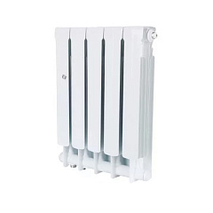 Биметаллический секционный радиатор отопления Stout Space Ventil 500 / 5 секций (нижнее правое)