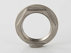 Контргайка VALTEC 1/2 внутренняя, никелированная латунь