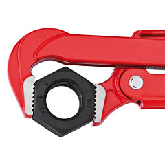 Трубный ключ KNIPEX 1 1/2 шведского типа,прям. губки 90 , 60 мм (2 3/8 ), L-420 мм, Cr-V