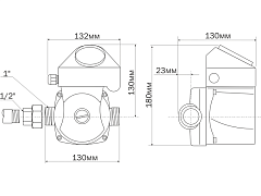 Циркуляционный насос Aquario AC152-130HWT