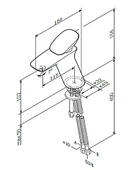 Смеситель для раковины AM.PM Spirit 2.0 F70A02100