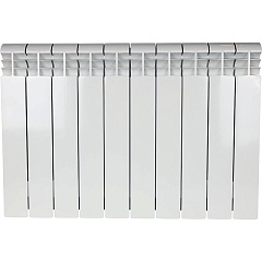 Биметаллический секционный радиатор отопления Stout Vega 500 / 10 секций