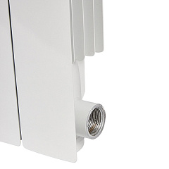 Алюминиевый секционный радиатор отопления Stout Alpha 350 / 12 секций