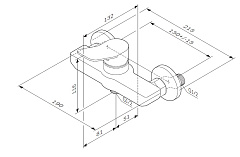 Смеситель для душа AM.PM X-Joy F85A20000