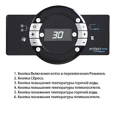 Настенный газовый конденсационный котел отопления E.C.A. PROTEUS PREMIX 24 HST NG