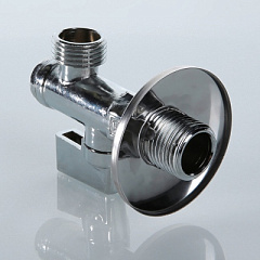 Кран шаровой VALTEC угловой с фильтром для подключения сантехнических приборов 1/2х1/2