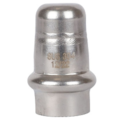 Заглушка Rommer ВПр, 15, нержавеющая сталь