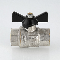 Кран шаровой VALTEC Perfect усиленный 3/4 ВВ, бабочка