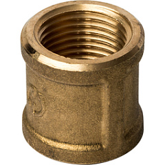 Муфта Stout внутренняя резьба 1, латунь