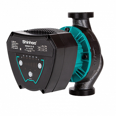 Циркуляционный насосы Shinhoo MEGA 25-8 1x230V