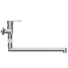 Смеситель для ванны/душа Cersanit CARI, на стену, излив 30 см