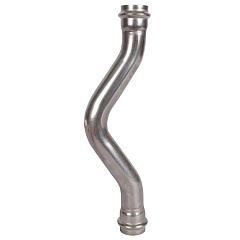 Обвод Rommer пресс 28, ВПр-ВПр, нержавеющая сталь