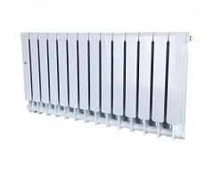 Биметаллический секционный радиатор отопления Stout Space Ventil 500 / 14 секций (нижнее правое)