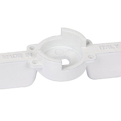 Ручка-бабочка Stout для полнопроходных шаровых кранов 1 и 1 1/4 дюйма, белая