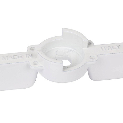 Ручка-бабочка Stout для полнопроходных шаровых кранов 1 и 1 1/4 дюйма, белая