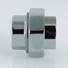 Муфта разъемная VALTEC хромированная латунь, 1 внутренняя