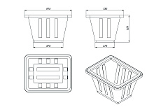 Ванна ЭкоПром K 200 литров