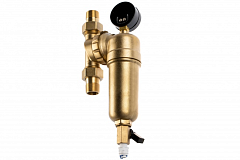 Фильтр Гейзер Бастион 322 - 3/4 с поворотным механизмом и манометром