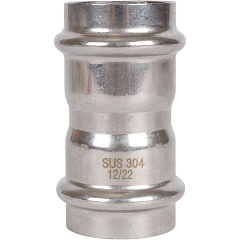 Муфта Rommer равнопроходная 42, ВПр, нержавеющая сталь