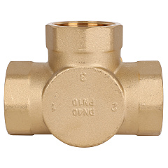 Клапан смесительный Rommer 3-х ходовой 1 1/2 дюйма KVs 25