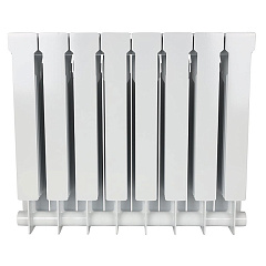 Биметаллический секционный радиатор отопления Stout Vega 500 / 8 секций