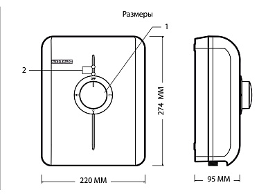 Электрический проточный водонагреватель Stiebel Eltron DDH6 (236385)