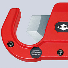 Труборез-ножницы KNIPEX для тонкостенных пластиковых труб, 6 -35 мм, длина 185 мм
