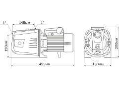 Поверхностный насос Aquario AJC-81B