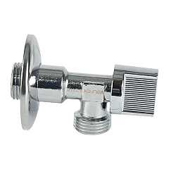 Кран шаровой Valfex угловой удлиненный для подключения сантехнических приборов 1/2х1/2 дюйма