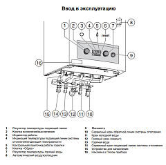 Настенный газовый двухконтурный котел отопления Buderus Logamax U044-24K