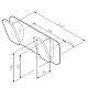 Крючок для полотенец AM.PM Inspire 2.0 двойной A50A35600