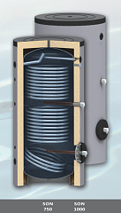 Бойлер косвенного нагрева Sunsystem SON 750