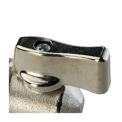 Кран шаровой Stout угловой 1/2 х 3/4 НН