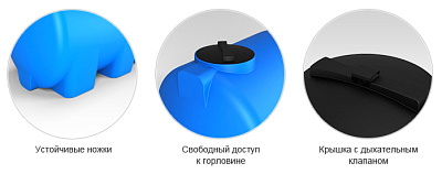 Емкость ЭкоПром H 1000 литров