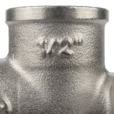 Угольник с креплением Stout ВР никелированный 1/2, SFT-0039-000012