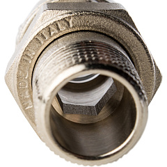 Кран шаровой Stout полнопроходной с американкой 1/2 ВН, бабочка