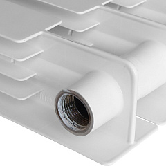 Биметаллический секционный радиатор отопления Stout Alpha 350 / 8 секций