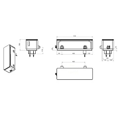 Гидравлическая стрелка Buderus WHY 80/60, 2.5м3/ч