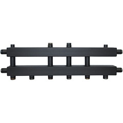 Модульный коллектор UNI-FITT на 5 (4+1) контуров, без кронштейнов