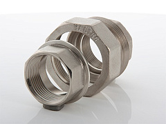 Муфта разъемная VALTEC 1/2 внутренняя, никелированная латунь