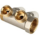 Коллектор Stout с регулировочными вентилями 1x3/4EK с 2 отводами, SMB 6851 013402