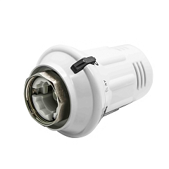 Термоголовка Kermi ZV01900002 с фиксатором, белая