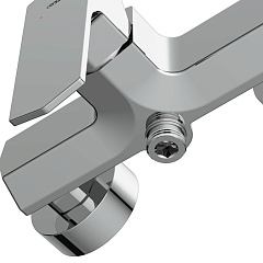 Смеситель для ванны/душа Cersanit WISLA, на стену, без излива