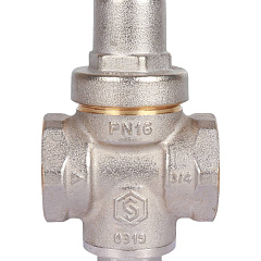 Редуктор давления Stout поршневой, без подключения манометра, PN 16, ВВ 3/4 дюйма